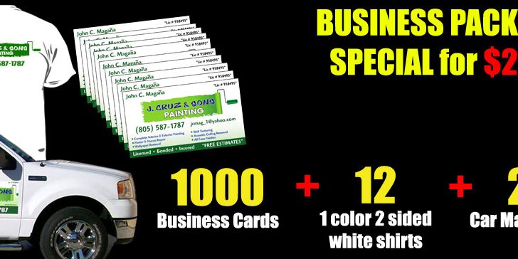 Business Card Magnets -As Low as $.12 each